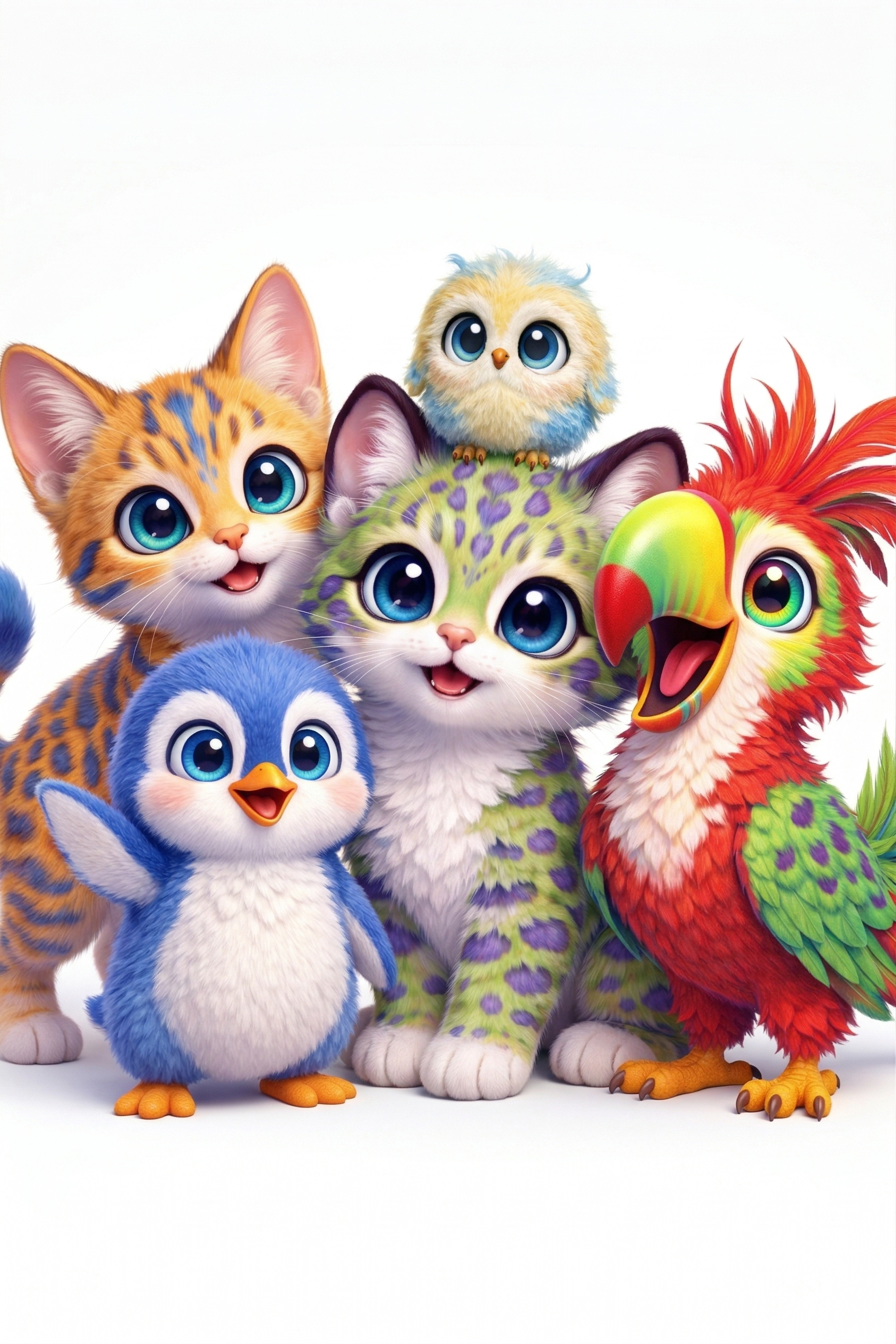 God's Little Lightkeepers characters group